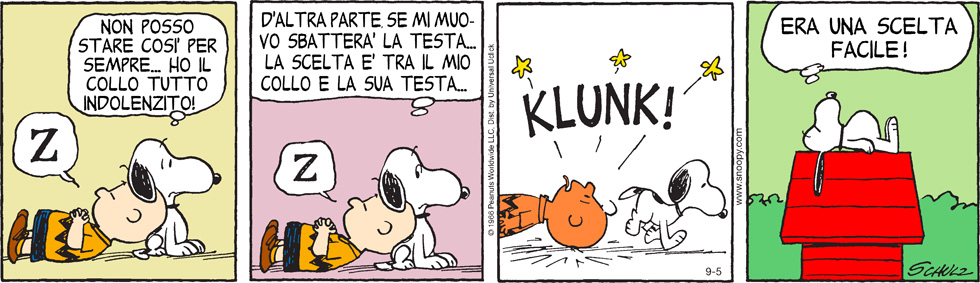 Peanuts 2013 settembre 5