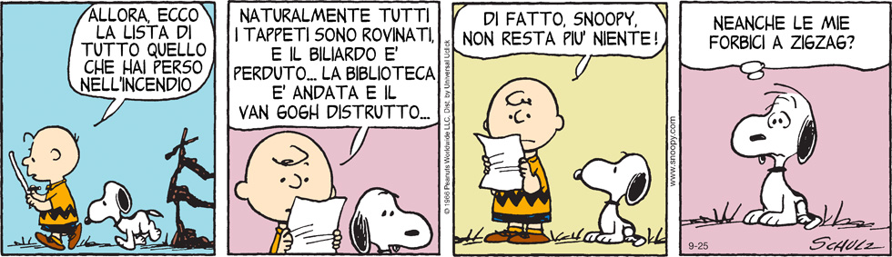 Peanuts 2013 settembre 25