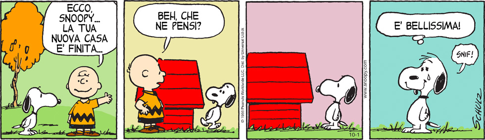 Peanuts 2013 ottobre 1