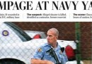 Le prime pagine americane sulla strage di Washington DC