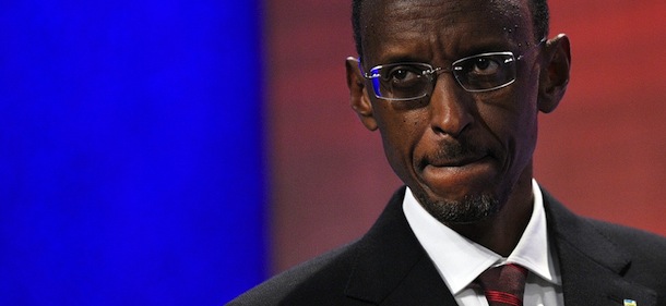 Paul Kagame, presidente del Rwanda. (STEPHEN CHERNIN/AFP/Getty Images)