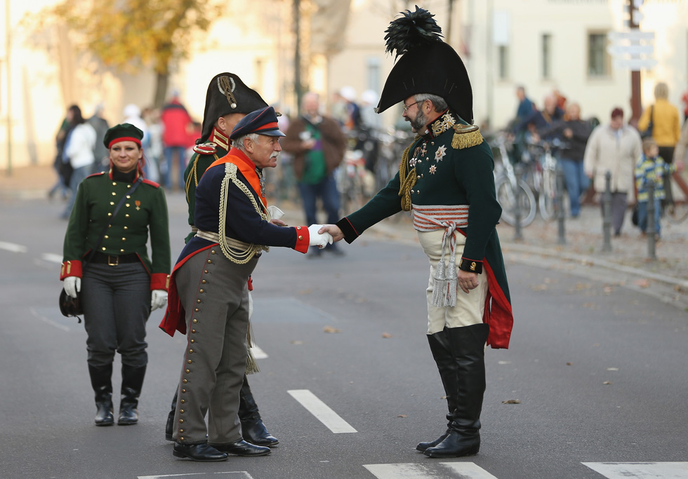 La rievocazione della Battaglia di Lipsia foto Il Post