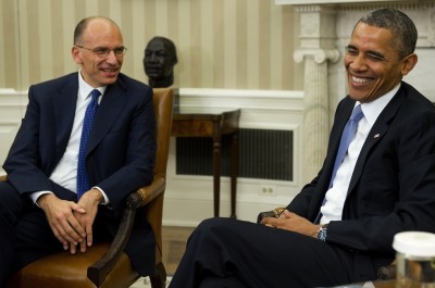 Incontro Letta Obama