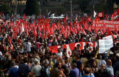 Manifestazione Roma