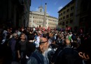 Manifestazione casa Roma