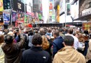 Paul McCartney a Times Square