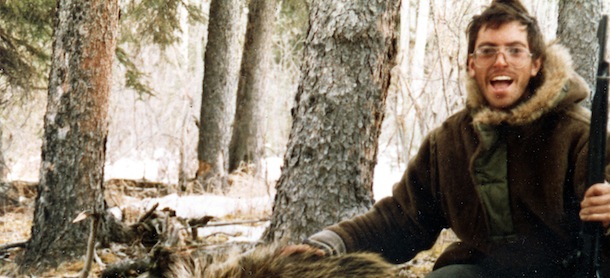 **HOLD FOR SAT JUNE 28 **FILE** In this undated photo provided by Villard-McCandless family shows Chris McCandless, 24, posing for a self-portrait with a porcupine. McCandless, who hiked into the Alaska wilderness in April 1992 died in there in late August,1992, apparently poisoned by wild seeds that left him unable to fully metabolize what little food he had. Sean Penn&#8217;s movie &#8220;Into the Wild&#8221; and Jon Krakauer&#8217;s book of the same name is causing people from all over the world to retrace McCandless&#8217;s steps to 1940s-era International Harvester bus near Healy, Alaska where his body was found. (AP Photo/Villard-courtesy of McCandless family) **NO SALES**
