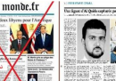 La falsa prima pagina di Le Monde che circola in Libia