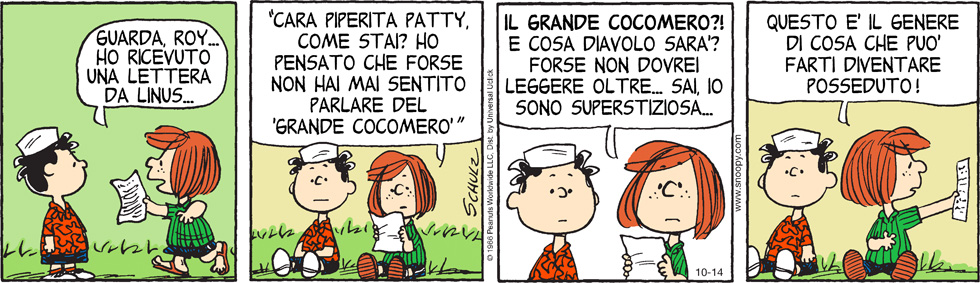 Peanuts 2013 ottobre 14