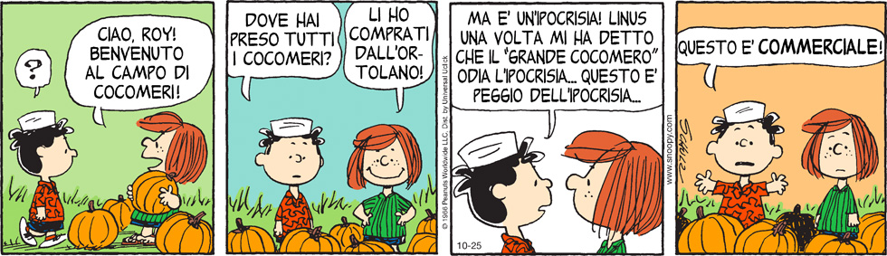 Peanuts 2013 ottobre 25