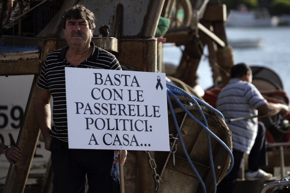 Letta e Barroso a Lampedusa