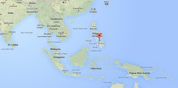 terremoto-filippine-mappa