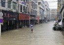 Le foto del tifone Fitow in Cina
