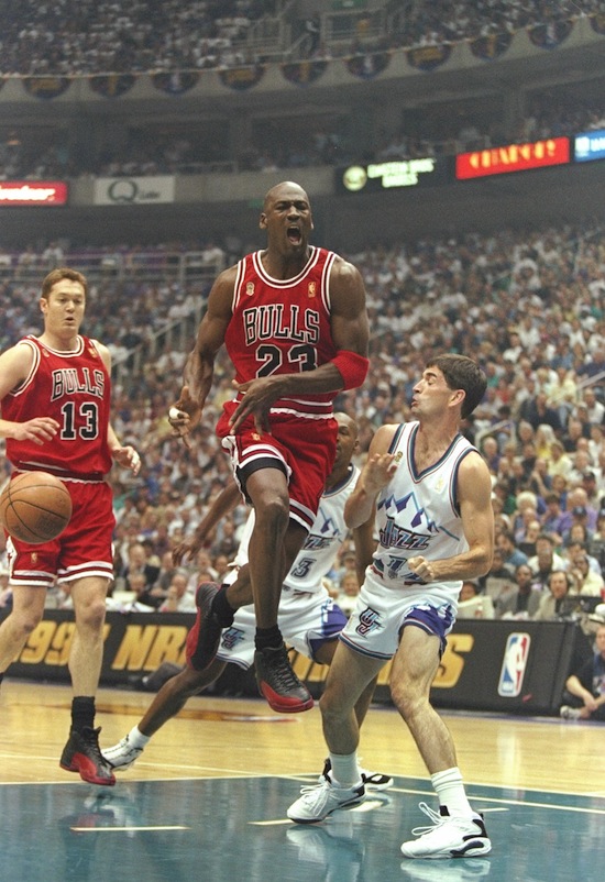 Michael Jordan, la partita dell'influenza