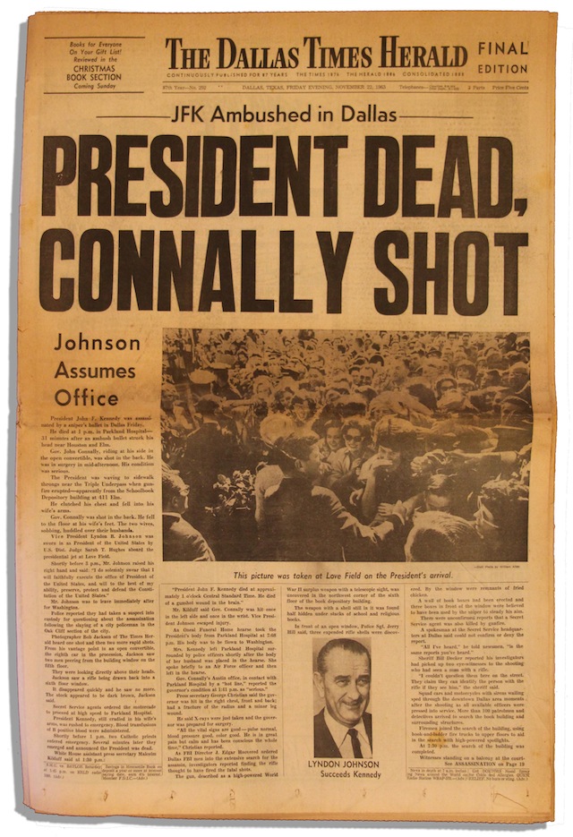 Prime pagine Kennedy