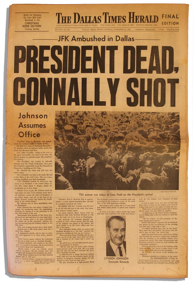 Prime pagine Kennedy