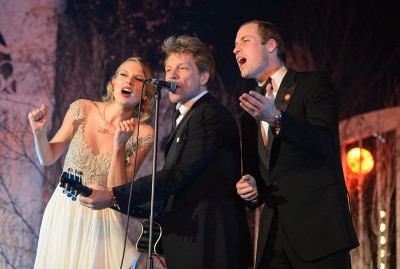 Taylor Swift, Jon Bon Jovi e il principe William