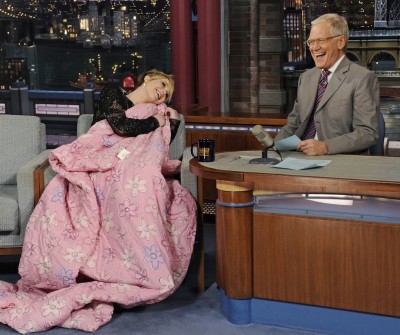 David Letterman e Jennifer Lawrence