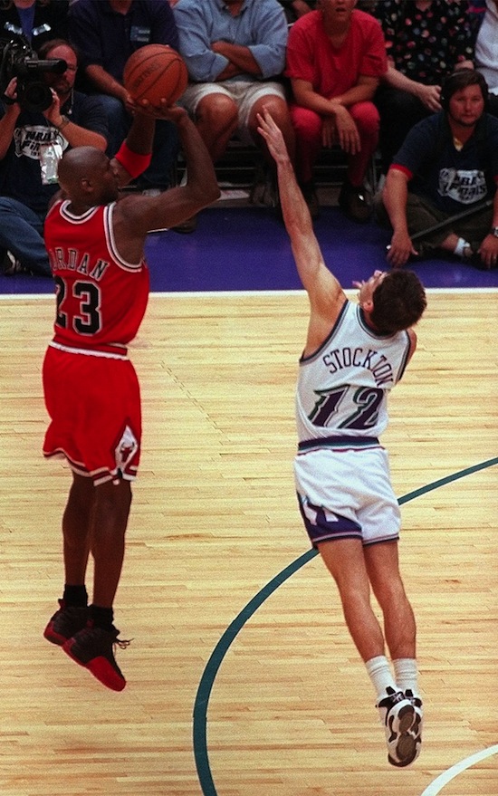 Michael Jordan, la partita dell'influenza