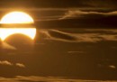 Le foto dell’eclissi solare di domenica