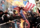 La manifestazione anti-USA a Teheran