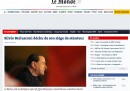 Homepage decadenza Berlusconi