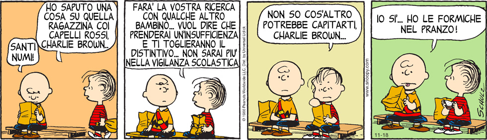 Peanuts 2013 novembre 18