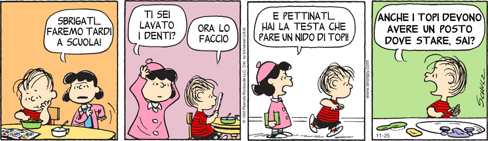 Peanuts 2013 novembre 25