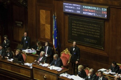 Senato - decadenza Berlusconi