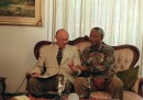 Nelson Mandela e Pieter W. Botha