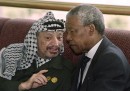 Nelson Mandela e Yasser Arafat
