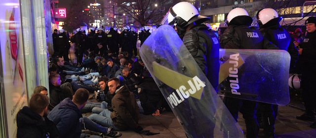 I 22 tifosi della Lazio fermati a Varsavia