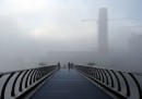 Londra nebbia