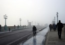 Londra nebbia