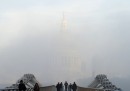 Londra nebbia
