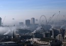 Londra nebbia