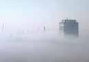 Londra nebbia