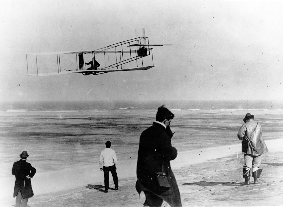 Il primo volo di un aeroplano, 110 anni fa