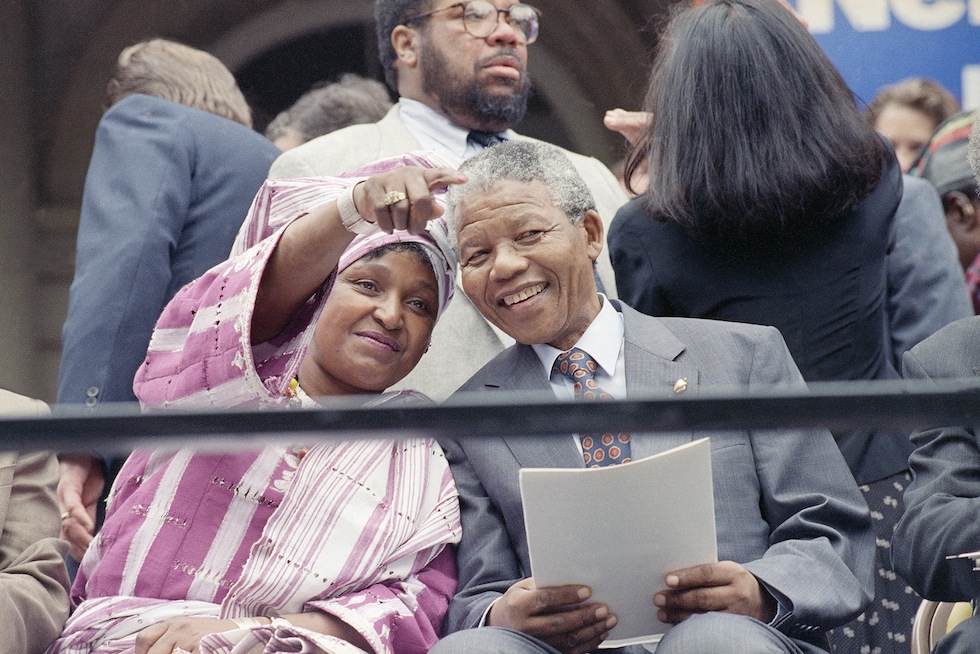 Winnie e Nelson Mandela