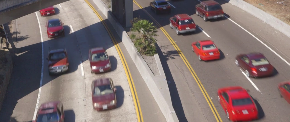 Traffico organizzato per colore