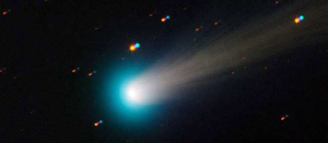 La cometa ISON nel suo passaggio ravvicinato al Sole, pochi giorni prima di disentegrarsi.

foto: TRAPPIST/E. Jehin/ESO