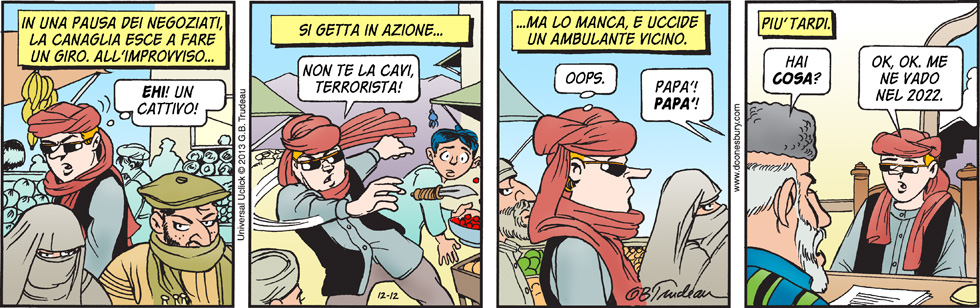 Doonesbury 2013 dicembre 12