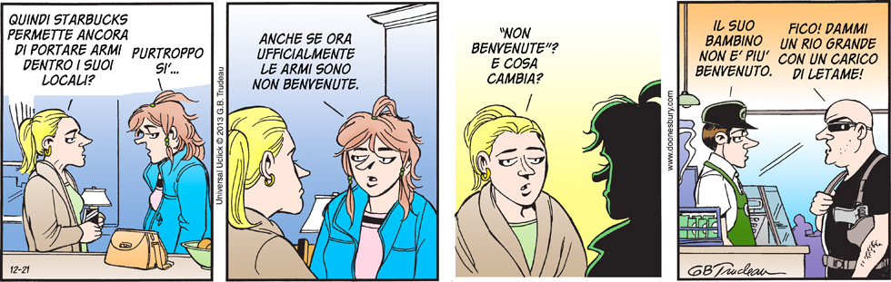 Doonesbury 2013 dicembre 21