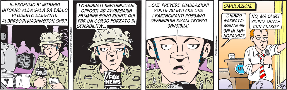 Doonesbury 2013 dicembre 23