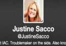 Il tweet razzista di Justine Sacco