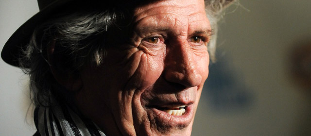 Musician Keith Richards of The Rolling Stones attends a special screening of their new documentary their new documentary 'Stones In Exhile' at The Museum of Modern Art, Tuesday, May 11, 2010 in New York. (AP Photo/Evan Agostini)