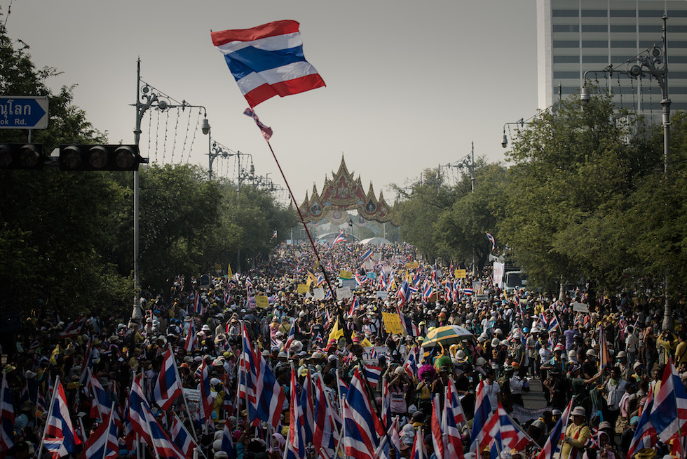 Proteste contro il governo in Thailandia