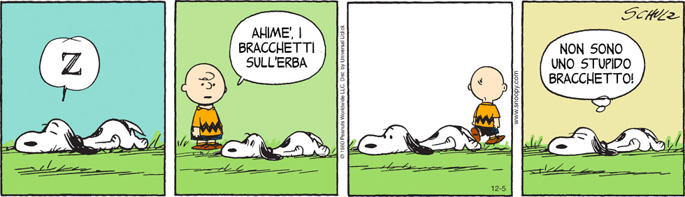 Peanuts 2013 dicembre 5