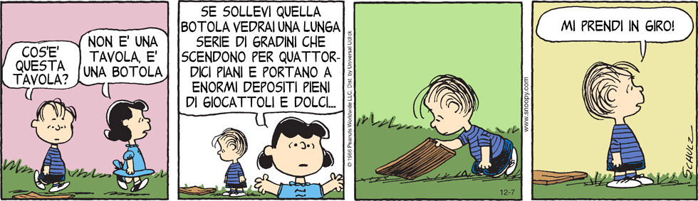 Peanuts 2013 dicembre 7