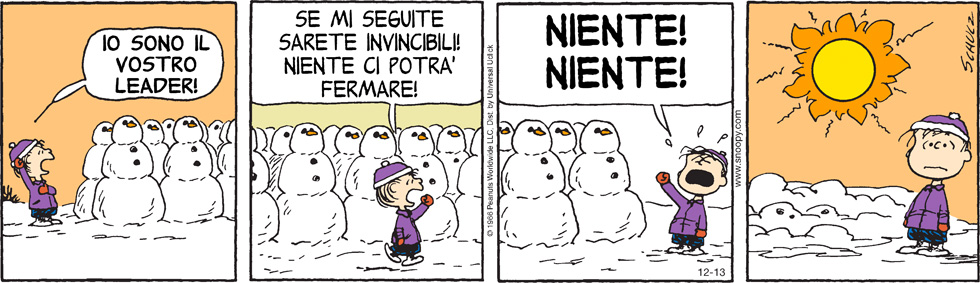 Peanuts 2013 dicembre 13